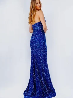 Prom Dress 2026 Mermaid V-Neck Sequined Sleeveless Party Dresses Free Customization