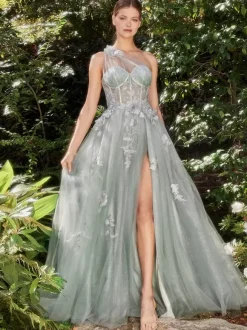 Prom Dress Sweetheart Neck A-Line Sleeveless Lace Wedding Guest Dresses