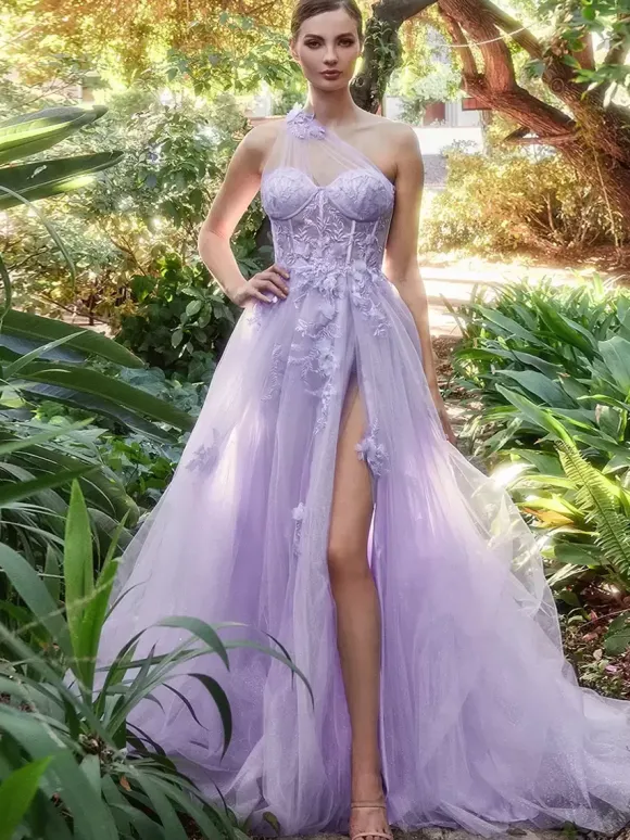 Prom Dress Sweetheart Neck A-Line Sleeveless Lace Wedding Guest Dresses