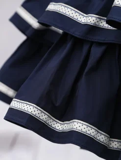 Pure Cotton Straps Neck Lolita Skirt