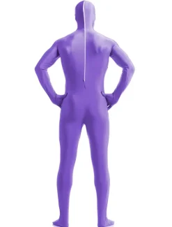 Purple Zentai Suit Adults Morph Suit Full Body Lycra Spandex Bodysuit for Men