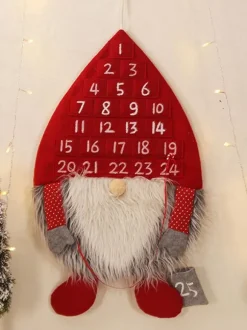 Red Christmas Props Polyester Fiber Polyester Christmas Holidays Costumes Props