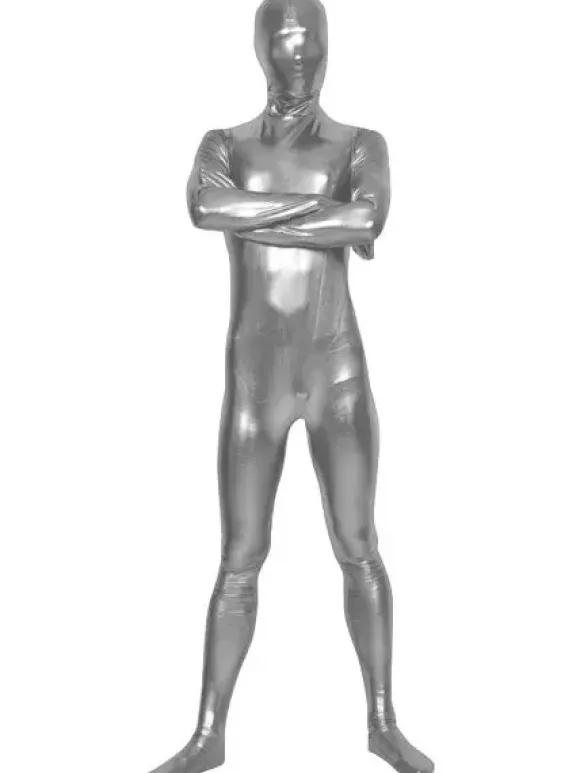 Red Shiny Metallic Wrestling Pant for
