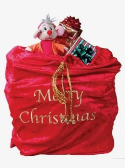 Red Christmas Gift Bag Cosplay Accessories Christmas Gift Package