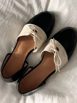 Red Vintage Shoes Women's Round Toe Patchwork Lace Up Slip On Casual Shoes