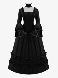 Renaissance Victorian Dress Medieval Vintage Costume Gothic Cosplay Clothes For Women