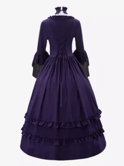 Renaissance Victorian Dress Medieval Vintage Costume Gothic Cosplay Clothes For Women