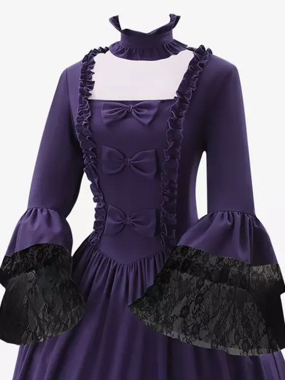 Renaissance Victorian Dress Medieval Vintage Costume Gothic Cosplay Clothes For Women