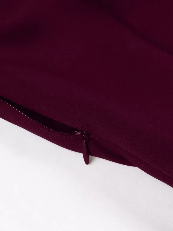 Retro Lapel Side Button Slim Fit Flare A Line Elegant Midi Dress For Women 2026