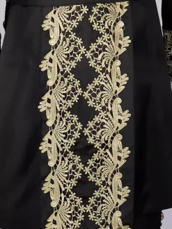 Retro Vintage Medieval Renaissance Coat Pants Outfits Prince Gentleman Embroidered Embroidery Fancy Dress Men's Royal Carnival Masquerade Party Carnival Of Veni