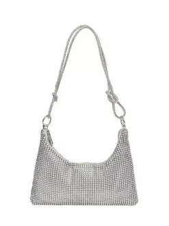 Rhinestone Shoulder Bag Shiny Handbag For Women 2026