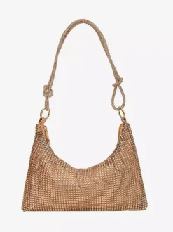 Rhinestone Shoulder Bag Shiny Handbag For Women 2026