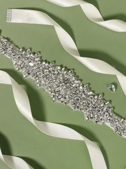 Rhinestone Waist Chain Wedding Dress Rhinestone Belt