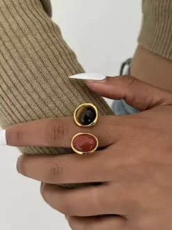 Rings Synthetic Resin Adult's Street Wear Vintage Geometric Jewelry