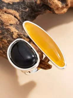 Rings Synthetic Resin Adult's Street Wear Vintage Geometric Jewelry