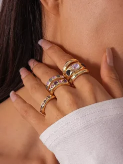 Rings Adult's Daily Casual Euro-Style Irregular Jewelry