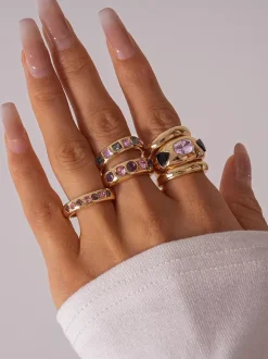 Rings Adult's Daily Casual Euro-Style Irregular Jewelry