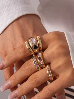 Rings Adult's Daily Casual Euro-Style Irregular Jewelry