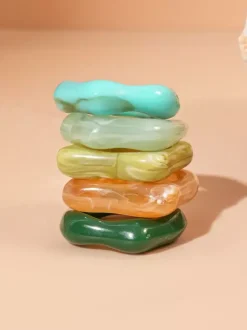 Rings Adult's Daily Casual Euro-Style Circles Round Jewelry
