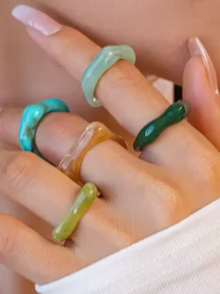 Rings Adult's Daily Casual Euro-Style Circles Round Jewelry