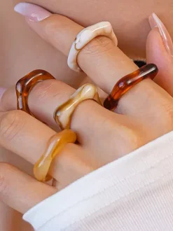 Rings Adult's Daily Casual Euro-Style Circles Round Jewelry