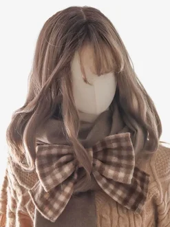ROCOCO Style Lolita Accessories Coffee Brown Bows Polyester Miscellaneous