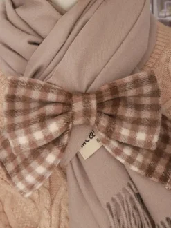 ROCOCO Style Lolita Accessories Coffee Brown Bows Polyester Miscellaneous