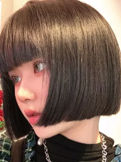 ROCOCO Style Lolita Wig Short Heat-resistant Fiber Gray Lolita Accessories
