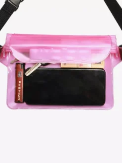 Roll Top Clear PVC Waterproof Waist Fanny Pack