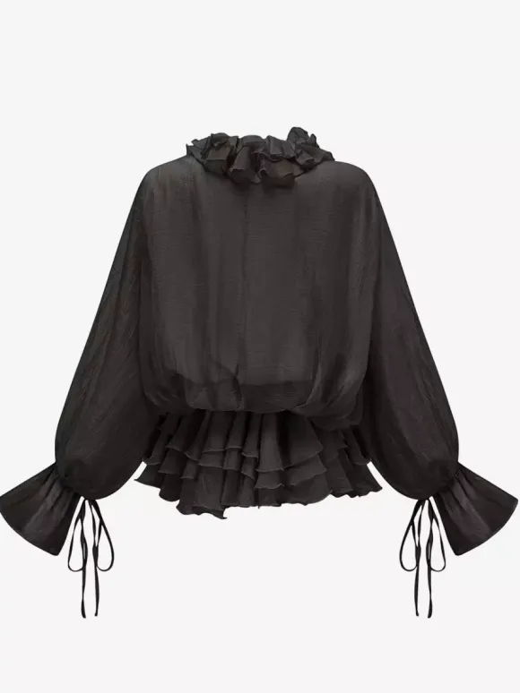 Ruffle Layered Mini Dress For Women - Boho Lantern Sleeve Flower V Neck Skater Dress With Shorts - Spring Party 2026