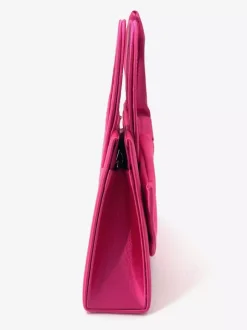 Satin Bow Ring Handle Mini Evening Bag Detachable Chain Crossbody Purse Wedding Party Clutch Handbag