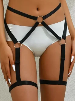 Sexy Garter Belts Strappy Thigh Rave Leg Harness for Adults