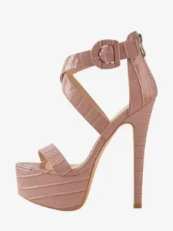 Sexy High Heel Sandals Platform Criss Cross Stiletto Heel Sandal Shoes