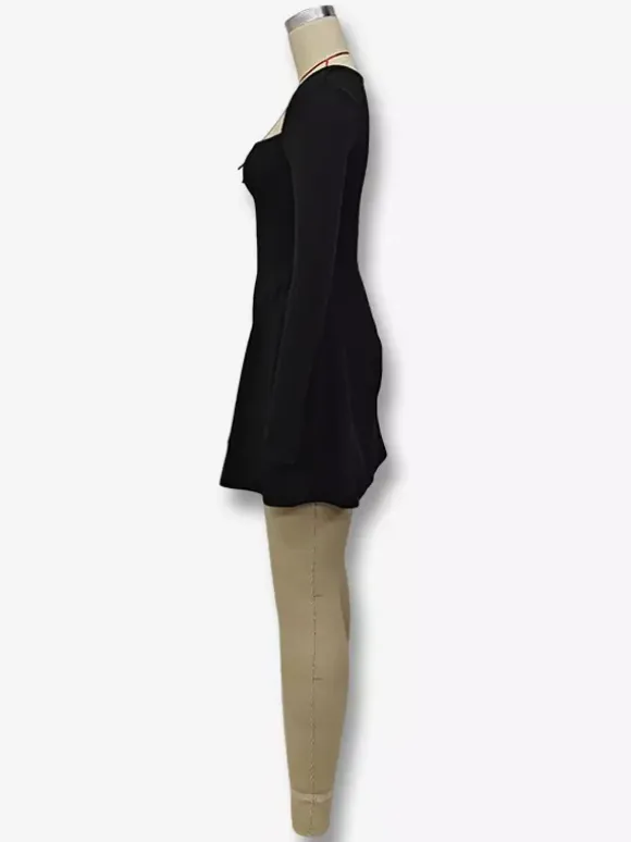 Sexy Mini Dress Long Sleeve A-Line Dress For Women 2026