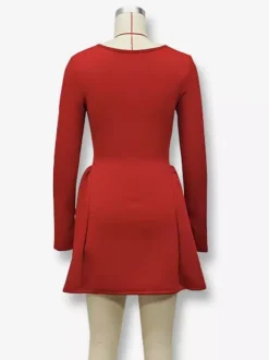 Sexy Mini Dress Long Sleeve A-Line Dress For Women 2026
