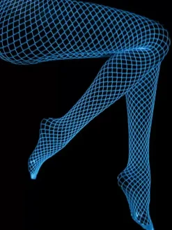 Sexy Nylon Hosiery Cut Out High Waist Pantyhose