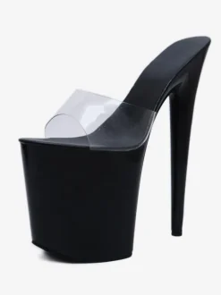 Sexy Pole Dance Shoes PlatformOpen Toe High Heel Sexy Sandals Stripper Shoes