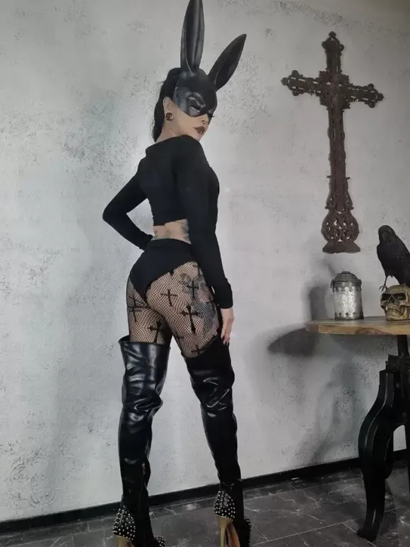 Sexy Stud Over The Knee Boots Platform High Heel Thigh High Boots