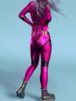 Sexy Women's Jumpsuit Zentai Robot Print Illusion Tattoo Jumpsuit Sexy Catsuit