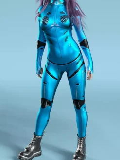 Sexy Women's Jumpsuit Zentai Robot Print Illusion Tattoo Jumpsuit Sexy Catsuit
