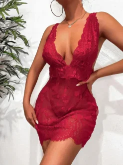 Sexy Babydoll Black Sheer Sexy Hosiery