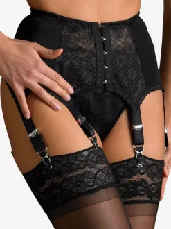 Sexy High Waist Lace Garter Belts