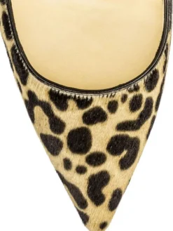 Sexy Leopard Print Heels Pointed Toe Stiletto High Heel Pumps for Women