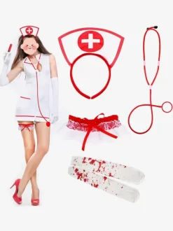 Sexy Nurse Lingerie Costume Night Club For Women Only Accessrioes