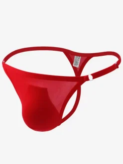 Sexy Panties For Men Nylon Black Adjustable Straps Tanga Men Lingerie