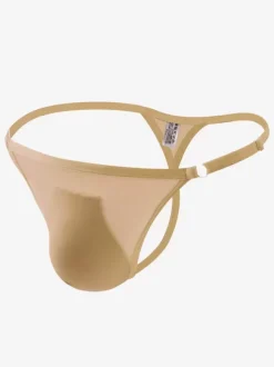 Sexy Panties For Men Nylon Black Adjustable Straps Tanga Men Lingerie