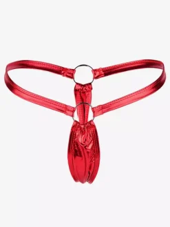 Sexy Thong G String T Back Leather Underwear
