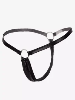 Sexy Thong G String T Back Leather Underwear