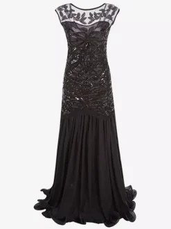 1920s Great Gatsby Retro Costume Sequined Party Dress
