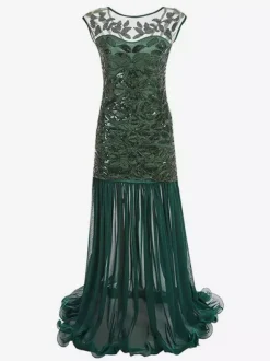 1920s Great Gatsby Retro Costume Sequined Party Dress